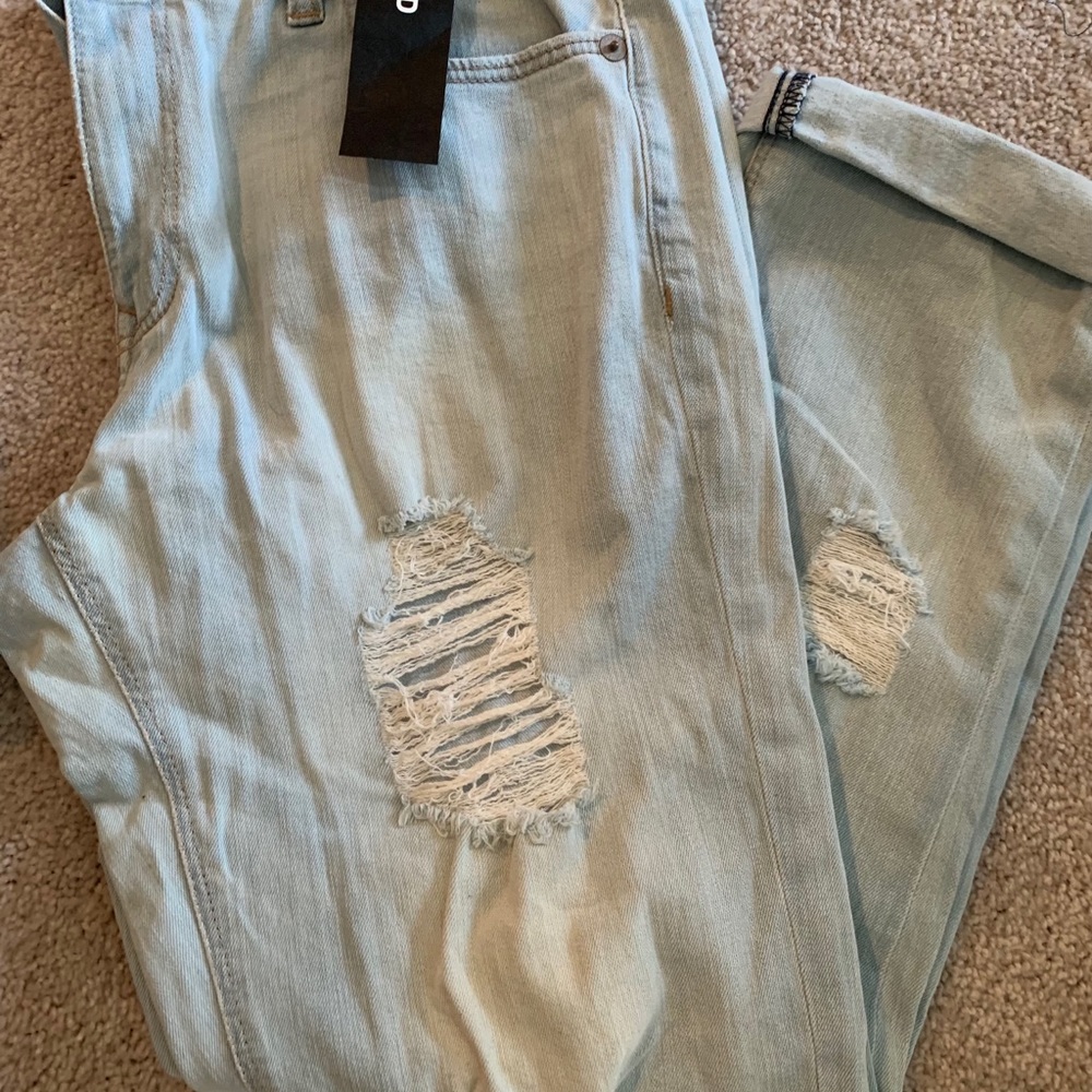 NWT express girlfriend jeans
